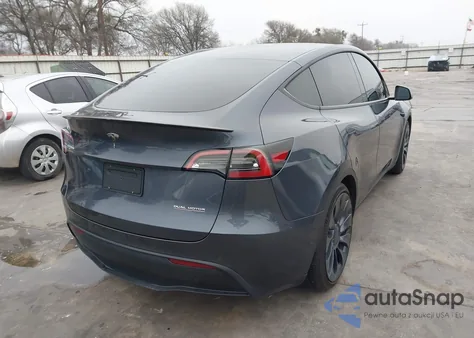 2022 Tesla Model Y Performance Dual Motor All-Wheel Drive from USA, damaged, VIN 7SAYGDEF4NF468294